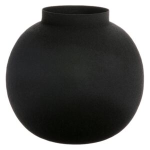 Váza z čierneho kovu HK Living AOA9936