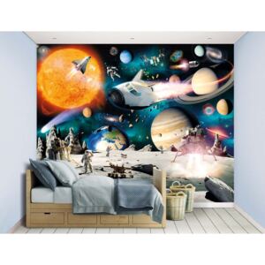 Walltastic 3D tapeta na stenu Vesmírne Dobrodrúžstvo - 244x305cm