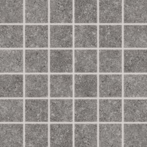 Mozaika Rako Rock tmavo šedá 30x30 cm mat DDM06636.1