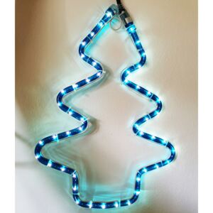 Vianočný LED stromček na zavesenie