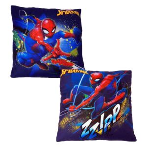 Setino Chlapčenský vankúš \"Spider-man\" - 40x40cm - modrá
