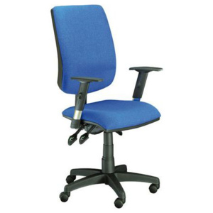 Kancelárska stolička Yoki Synchro, modrá