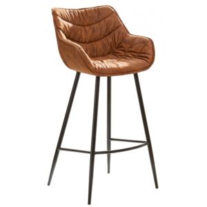 Hector Barová stolička Dutch hnedá