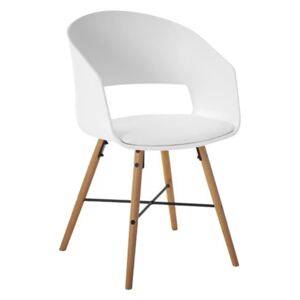 Hector Designová stolička Lena biela