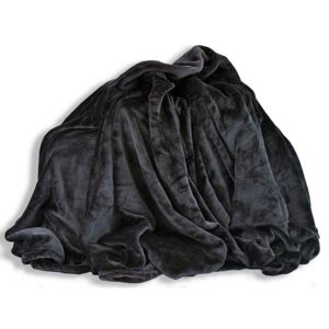 Homeville deka mikroplyš 150x200 cm černá