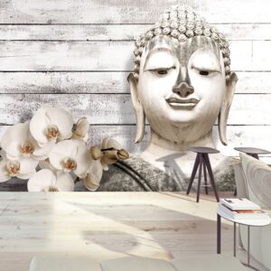 Fototapeta - Smiling Buddha 350x245 cm