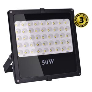 Solight Solight LED vonkajší reflektor, 50W, 4250lm, AC 230V, čierna