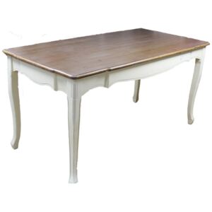 Drevený stôl provence, 160 x 80 cm, výška 79 cm (D0537)
