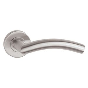Objektové kovanie TWIN LISA H 1231 M3 (E) - WC kľučka-kľučka s WC sadou/E (nerez matná)