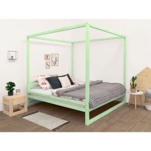 Benlemi Dvojlôžková posteľ Baldee 160x200 cm Farba: Pastelová zelená