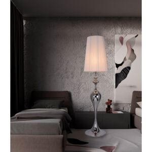 Biela stojanová lampa Lucie 160 cm »