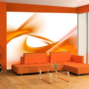 Fototapeta Bimago - abstrakce - oranžový + lepidlo zadarmo 450x270 cm