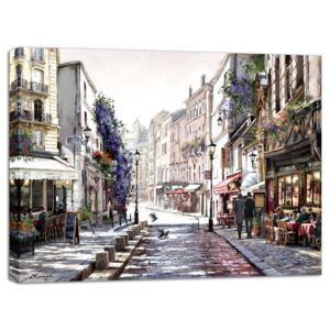 Styler Obraz na plátne - Ulička v Paríži 2 80x60 cm