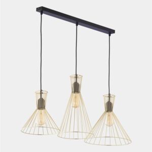 TK Lighting Luster na lanku SAHARA 3xE27/60W/230V TK3352 + záruka 3 roky zadarmo