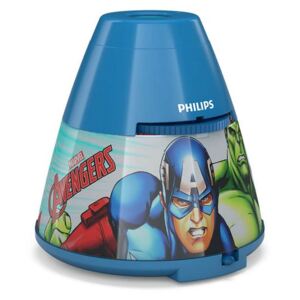 Philips 71769/35/P0 Disney Avengers LED 2v1 projektor a nočná lampa 0,1W=5lm