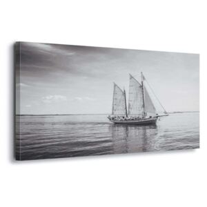 Obraz na plátne - Sail Away 4 x 30x80 cm