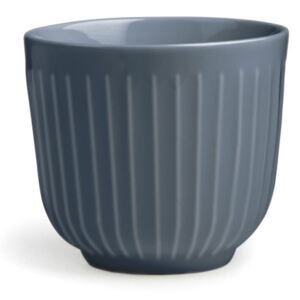 Antracitový porcelánový hrnček Kähler Design Hammershoi, 200 ml