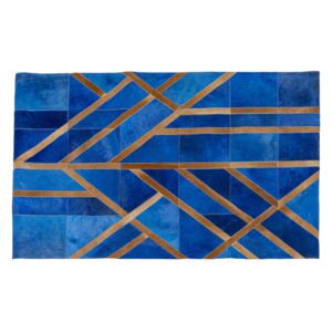 Lines koberec modrý 170x240 cm