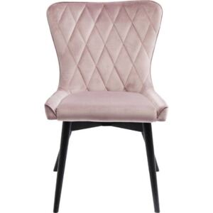 Marshall stolička ružovo fialový zamat