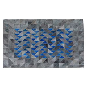 Triangle koberec sivý 170x240 cm