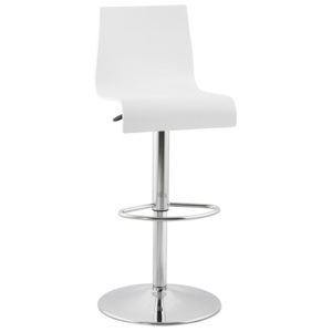Moderná barová stolička Cameron biela