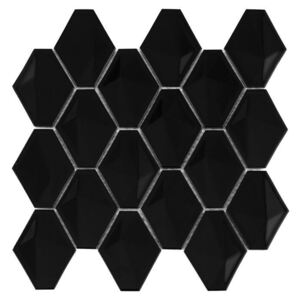 Dunin - Mini CARAT Black Keramické mozaiky DUNIN (28,5 x 27,3 cm / 1 ks)