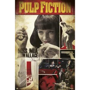 Plagát, Obraz - Pulp Fiction: Historky z podsvetia - Mia, (61 x 91,5 cm)