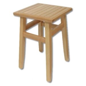 ČistéDrevo Drevená stolička taburet