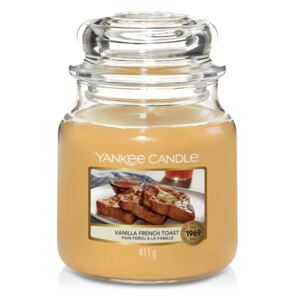 Yankee Candle vonná sviečka Vanilla French Toast Classic stredná