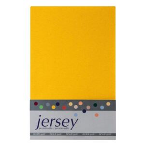 SCANquilt Prestieradlo JERSEY KLASIK žltá 100x220 cm