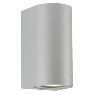 Nordlux CANTO MAXI | dizajnová vonkajšia nástenná lampa IP44 Farba: Sivá