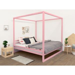 Benlemi Dvojlôžková posteľ Baldee 160x200 cm Farba: Ružová