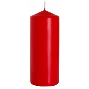 Dekoratívna sviečka Classic Maxi červená, 25 cm