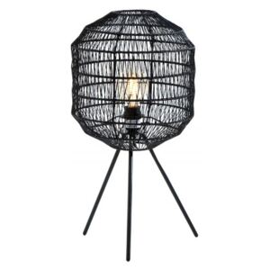 Čierna stolová lampa Black Cage 57 cm »