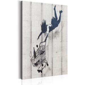 Bimago Obraz na plátne - Shop Til You Drop by Banksy 60x90 cm