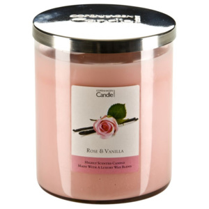 Aromatická sviečka s vôňou ruží a vanilky Copenhagen Candles, doba horenia 70 hodín