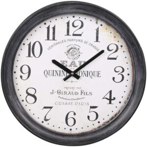 Nástenné hodiny Antique Black 43 cm