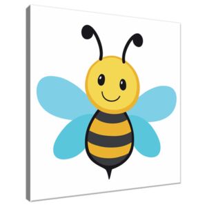 Obraz na plátne Veselá včielka 30x30cm 3059A_1AI