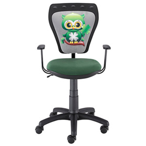 Kancelárska stolička pre deti MiniStyle - sova