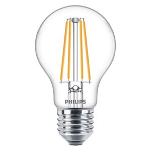 Philips LED žiarovka, Classic LEDB A60, E27, 8.5W, 1055lm,2700K,teplá biela číra vláknová