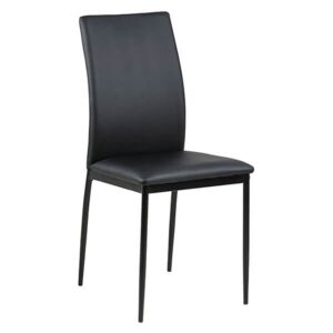 Demina jedálenská stolička čierna