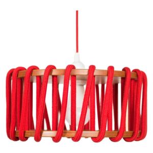 Červené stropné svietidlo EMKO Macaron, 30 cm