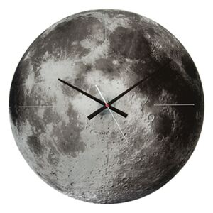 Karlsson Nástenné hodiny - Karlsson Moon (s tichým chodem), OE 60 cm