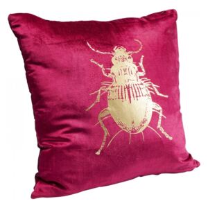 KARE DESIGN Sada 2 ks − Vankúšik Bug fialový, 45 × 45 cm