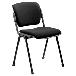 Konferenčná stolička Flou, čierna
