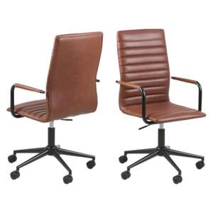 Kancelárska stolička WINSLOW, hnedá
