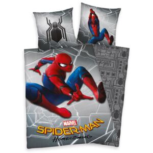 Návliečky do postele Spiderman - sivé