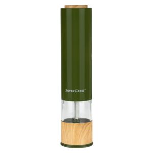 SILVERCREST® Elektrický mlynček na soľ a korenie SMH 6 A2 (olivová), zelená (100326647)