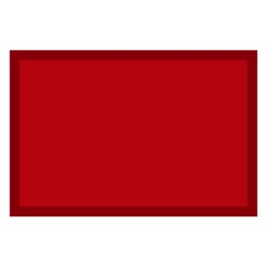 Toptabule.sk KRT01BSDRCR Magnetická kriedová tabuľa červená v červenom drevenom ráme 40x30cm / nemagneticky