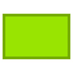 Toptabule.sk KRT01BSDRLIM Limetková magnetická kriedová tabuľa v zelenom drevenom ráme 40x30cm / nemagneticky